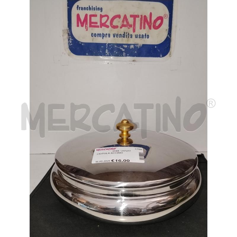 CIOTOLA ACCIAIO | Mercatino dell'Usato Catania stazione centrale 2