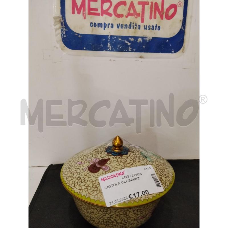 CIOTOLA CLOSAINNE  | Mercatino dell'Usato Catania stazione centrale 1