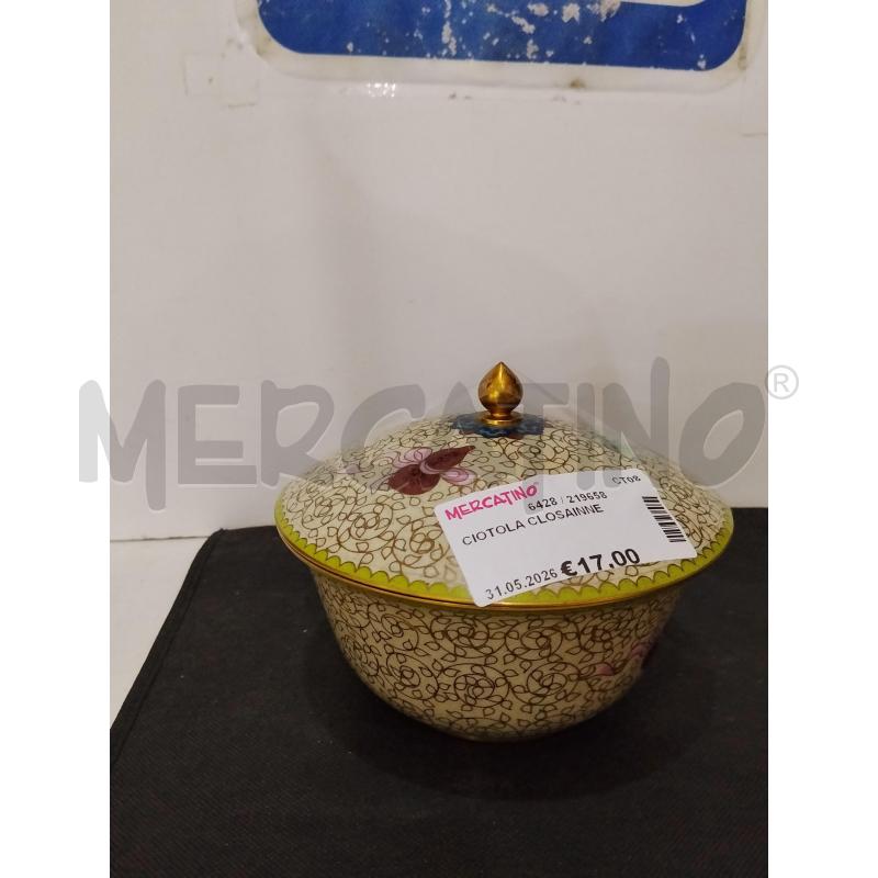 CIOTOLA CLOSAINNE  | Mercatino dell'Usato Catania stazione centrale 3