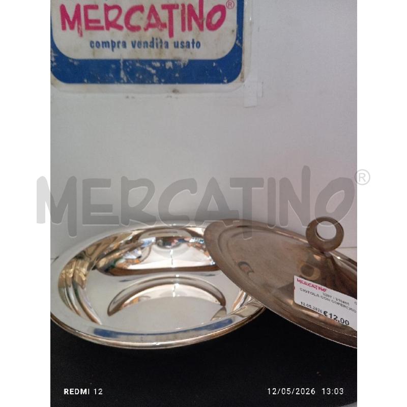 CIOTOLA CON COPERCHIO | Mercatino dell'Usato Catania stazione centrale 3