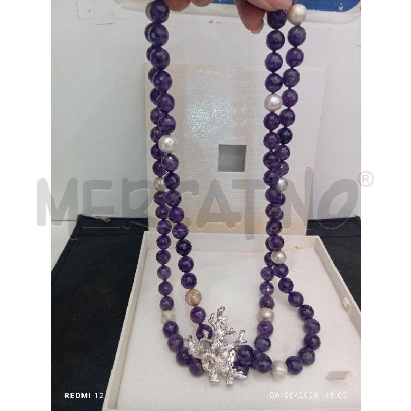 COLLANA AMETISTA | Mercatino dell'Usato Catania stazione centrale 2