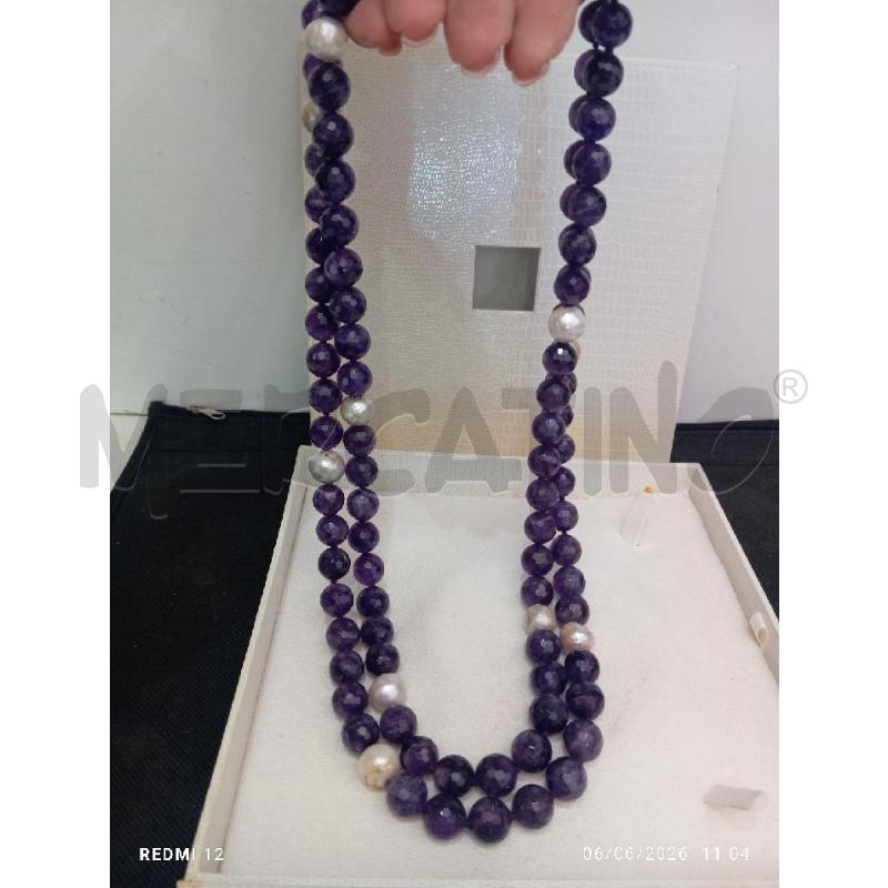 COLLANA AMETISTA | Mercatino dell'Usato Catania stazione centrale 4