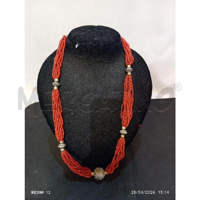 COLLANA ARANCIO | Mercatino dell'Usato Catania stazione centrale 1