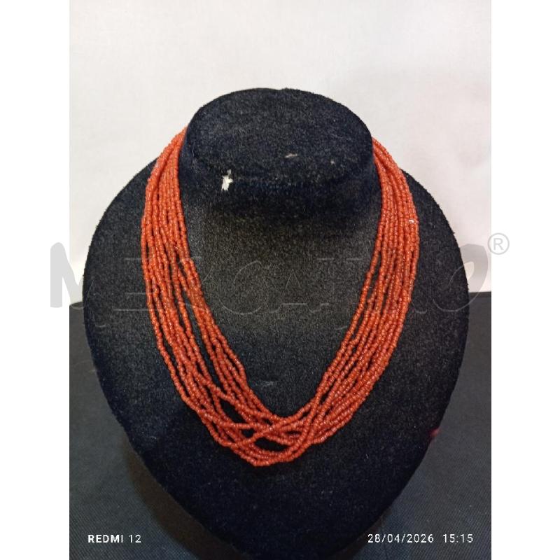 COLLANA ARANCIO | Mercatino dell'Usato Catania stazione centrale 2
