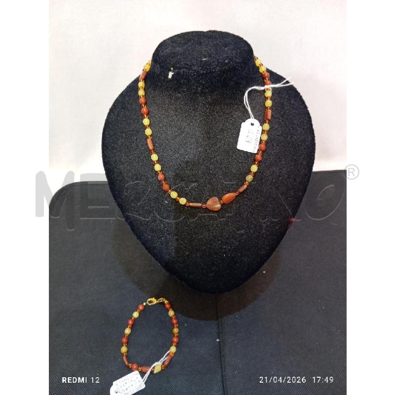 COLLANA CON BRACCIALE | Mercatino dell'Usato Catania stazione centrale 1