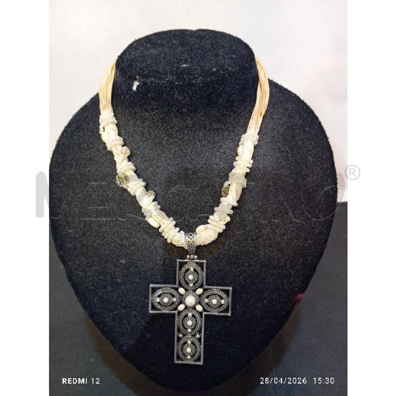 COLLANA CON CROCE | Mercatino dell'Usato Catania stazione centrale 1