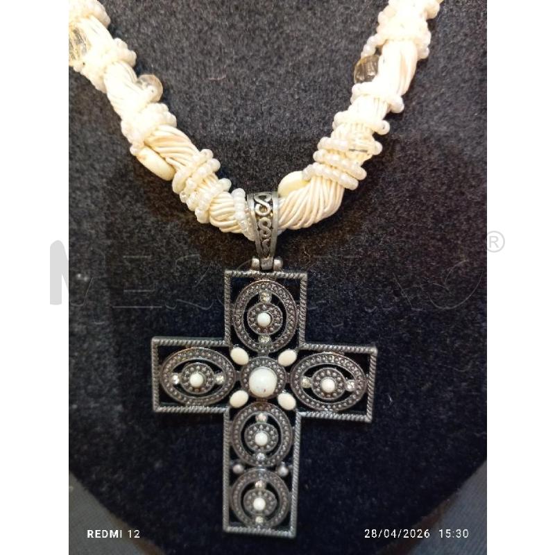 COLLANA CON CROCE | Mercatino dell'Usato Catania stazione centrale 3