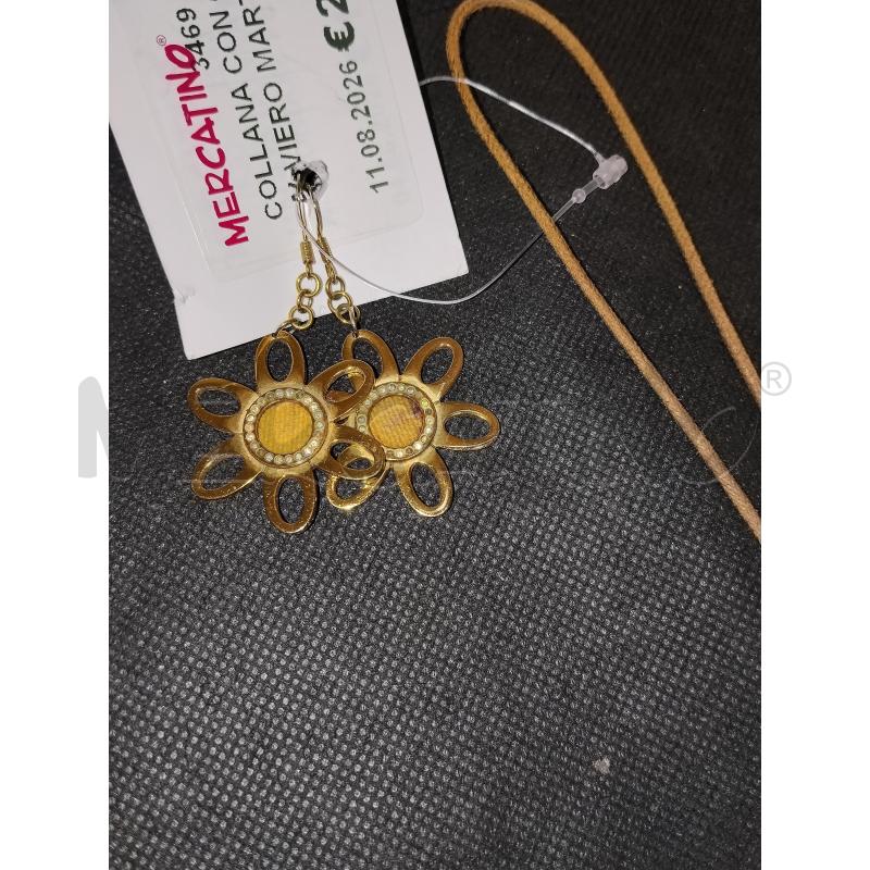 COLLANA CON ORECCHINI ALVIERO MARTINI | Mercatino dell'Usato Catania stazione centrale 3