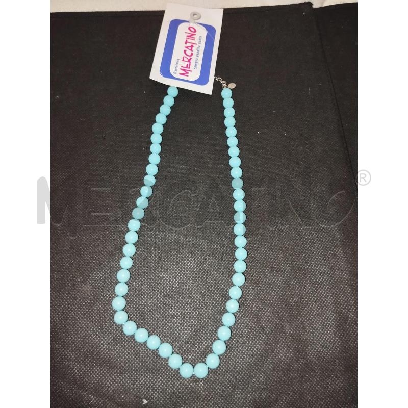 COLLANA PIETRE AZZ | Mercatino dell'Usato Catania stazione centrale 2