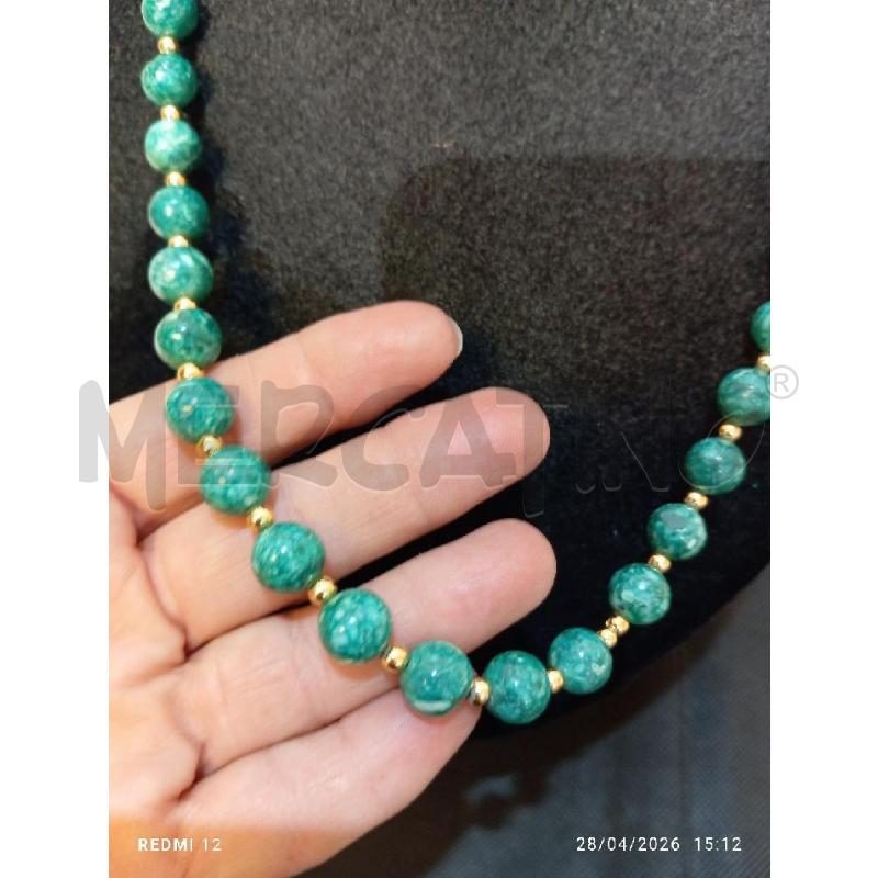 COLLANA PIETRE VERDI | Mercatino dell'Usato Catania stazione centrale 2