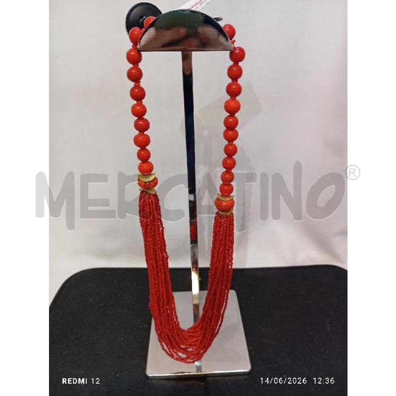 COLLANA ROSSA | Mercatino dell'Usato Catania stazione centrale 1