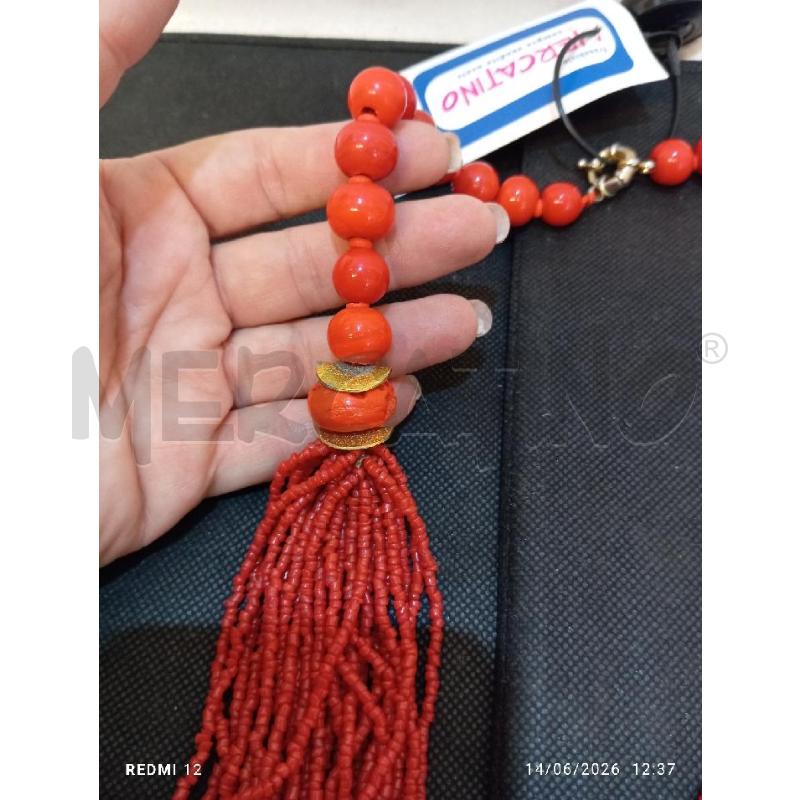 COLLANA ROSSA | Mercatino dell'Usato Catania stazione centrale 3