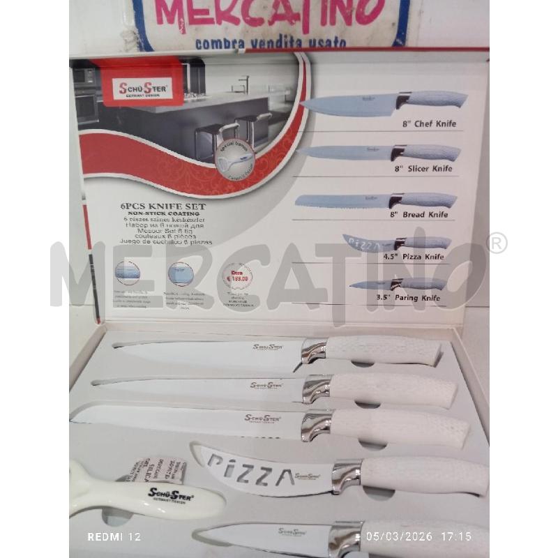 COLTELLO  SET SCHU STER | Mercatino dell'Usato Catania stazione centrale 3