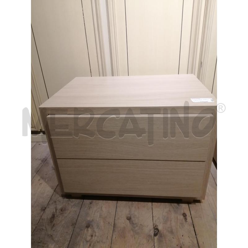 COMODINI COPPIA ROVERE SBIANCATO  | Mercatino dell'Usato Catania stazione centrale 3