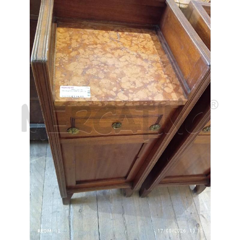 COMODINO COPPIA LEGNO | Mercatino dell'Usato Catania stazione centrale 2