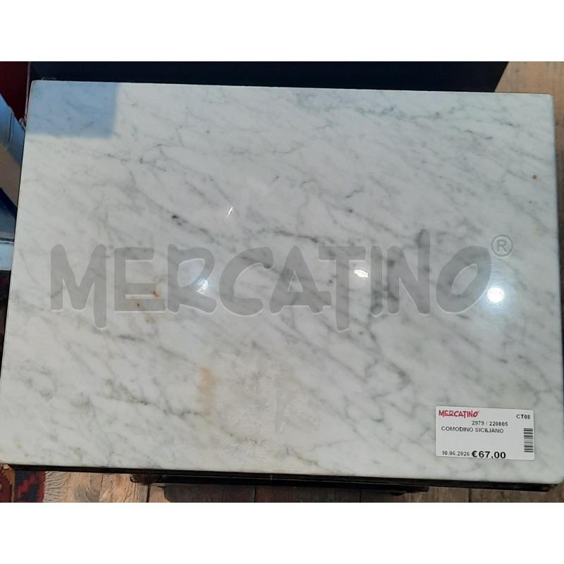 COMODINO SICILIANO | Mercatino dell'Usato Catania stazione centrale 3