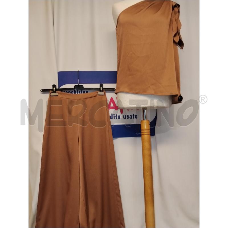 COMPLETO DONNA EMMA MARELLA CASACCA E PANTALONE BRONZO | Mercatino dell'Usato Catania stazione centrale 1