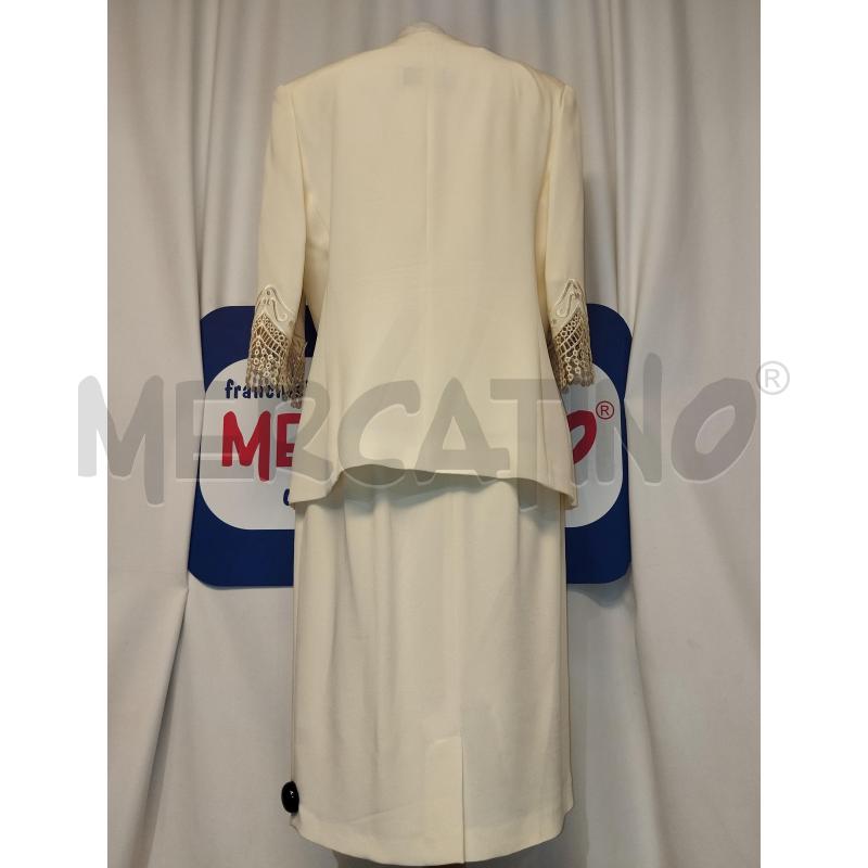 COMPLETO DONNA GIACCA E GONNA PIERRE CARDIN PANNA | Mercatino dell'Usato Catania stazione centrale 3