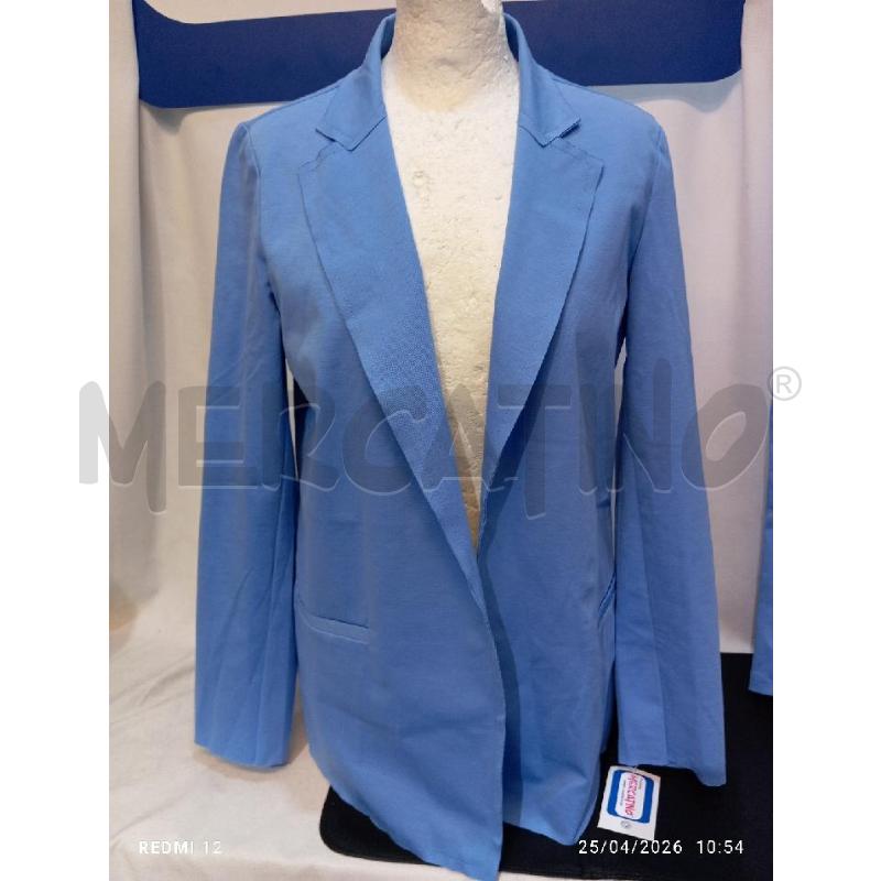 COMPLETO DONNA GIORGIA &JOHNS  AZZURRO GIACCA E PANTALONE | Mercatino dell'Usato Catania stazione centrale 2