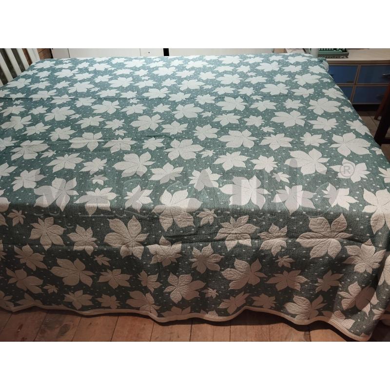 COPERTA MATRIMONIALE MAREA VERDE A FANTASIA | Mercatino dell'Usato Catania stazione centrale 1