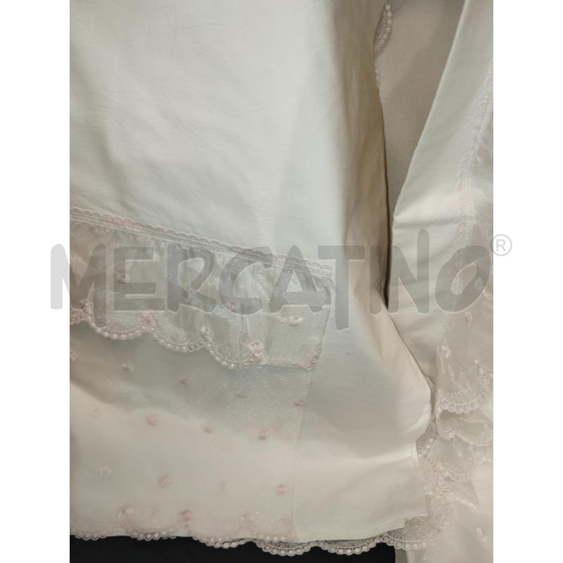 COPRI LETTO ORGANZA MATRIMONIALE RICAMATO | Mercatino dell'Usato Catania stazione centrale 3