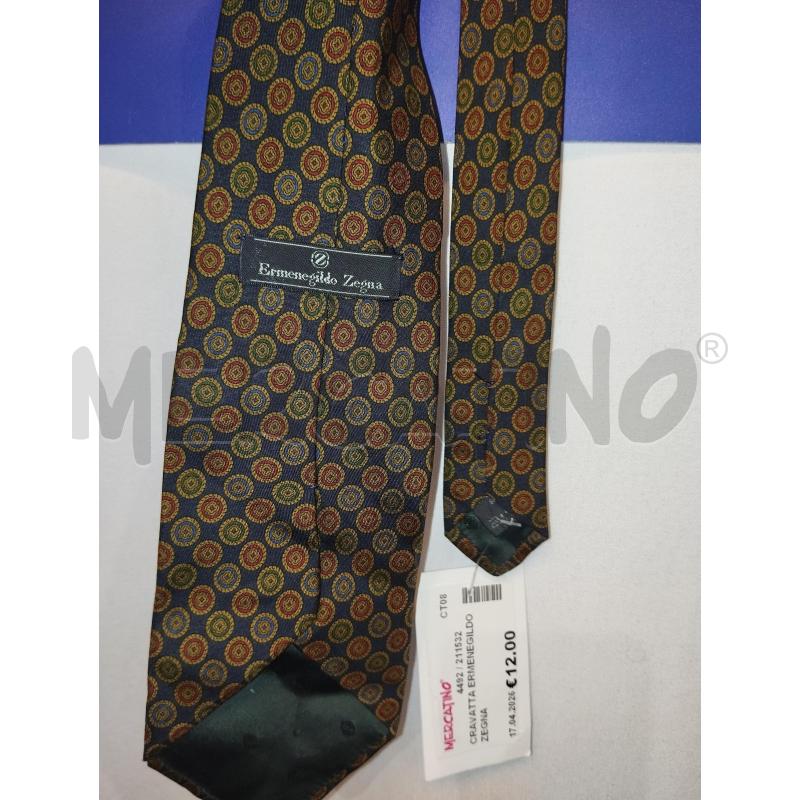 CRAVATTA ERMENEGILDO ZEGNA | Mercatino dell'Usato Catania stazione centrale 3