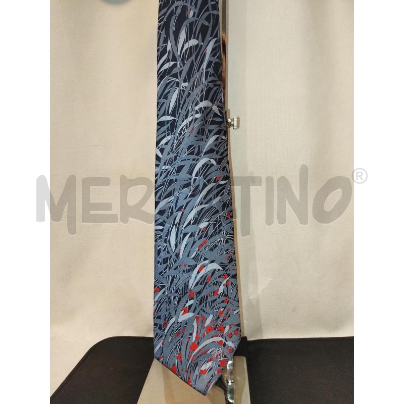 CRAVATTA PIERRE BALMAIN BLU A FANTASIA  | Mercatino dell'Usato Catania stazione centrale 1
