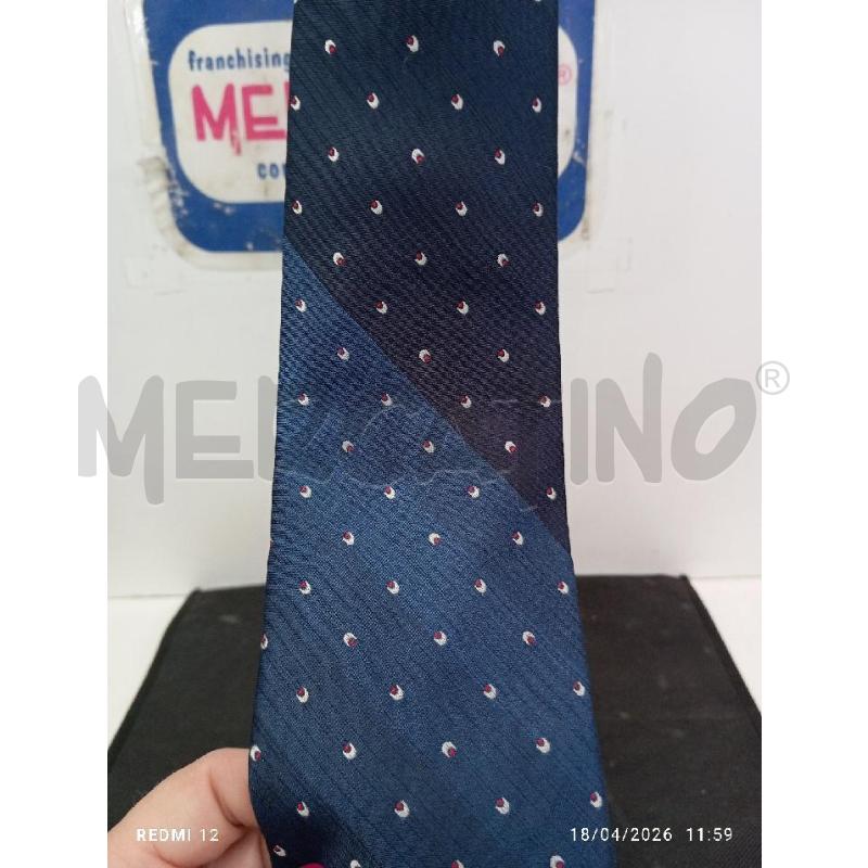 CRAVATTA VALENTINO BLU A FANTASIA | Mercatino dell'Usato Catania stazione centrale 2