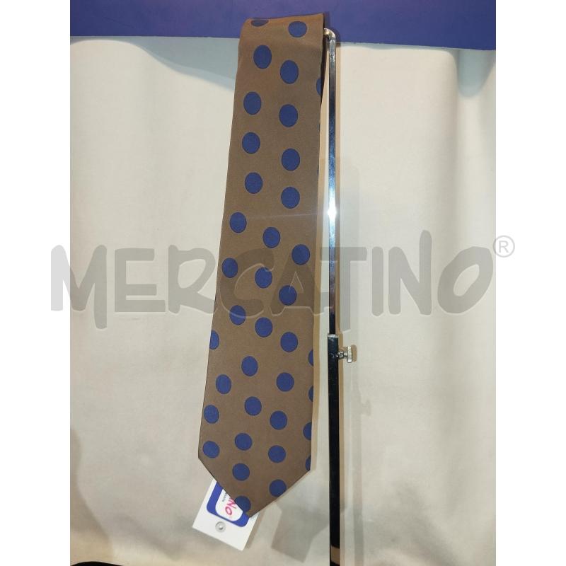 CRAVATTA VALENTINO FANGO A POIS BLU  | Mercatino dell'Usato Catania stazione centrale 3