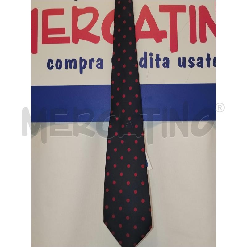 CRAVATTA  OLIVER BLU A POIS  FUCSIA | Mercatino dell'Usato Catania stazione centrale 1