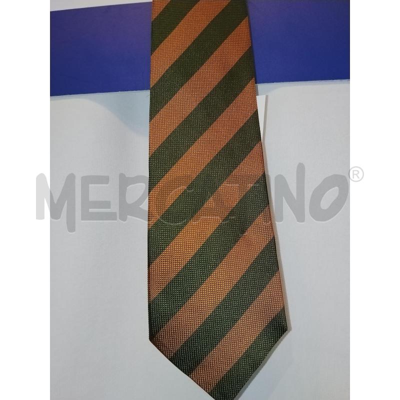 CRAVATTA  TRUSSARDI VERDE A ROMBI | Mercatino dell'Usato Catania stazione centrale 2
