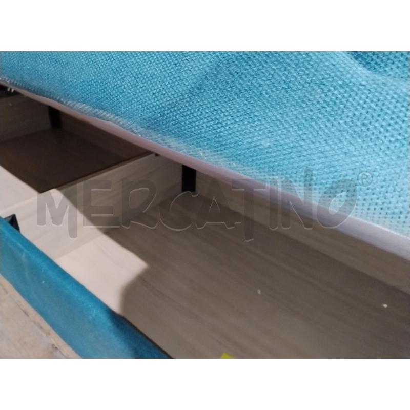 DIVANO LETTO AZZURRO | Mercatino dell'Usato Catania stazione centrale 4