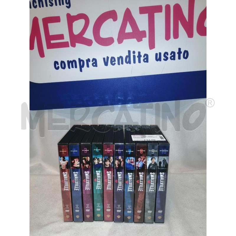 DVD EDIZIONE COMPLETA SMALLVILLE | Mercatino dell'Usato Catania stazione centrale 3