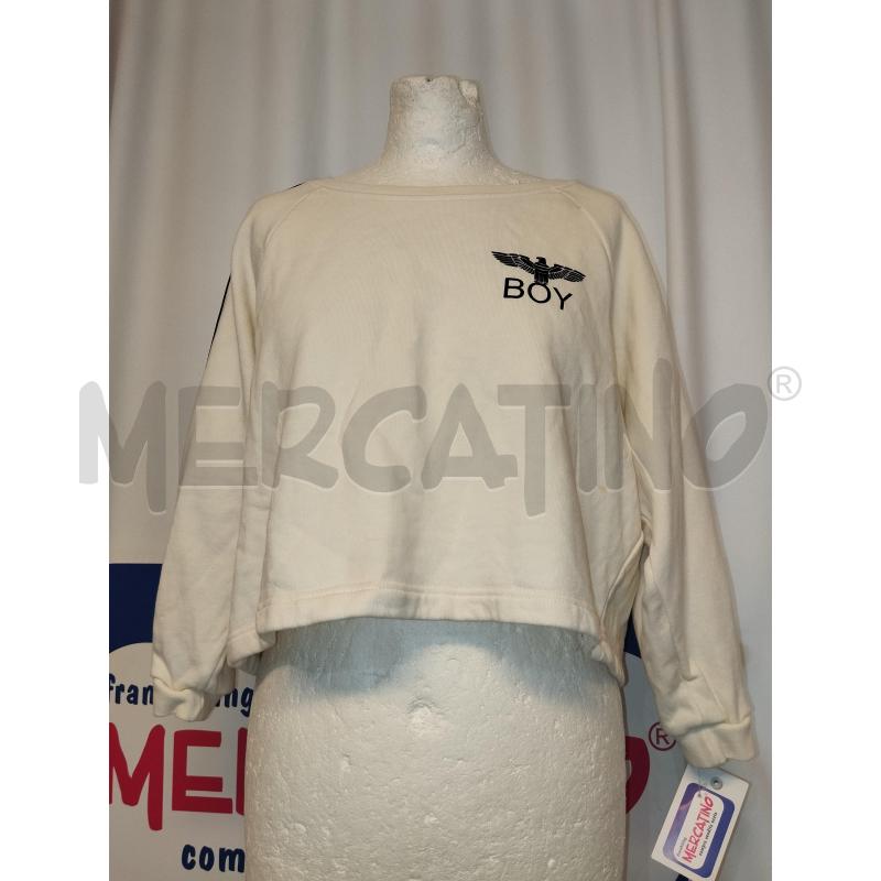 FELPA DONNA BOY LONDON BEIGE | Mercatino dell'Usato Catania stazione centrale 1