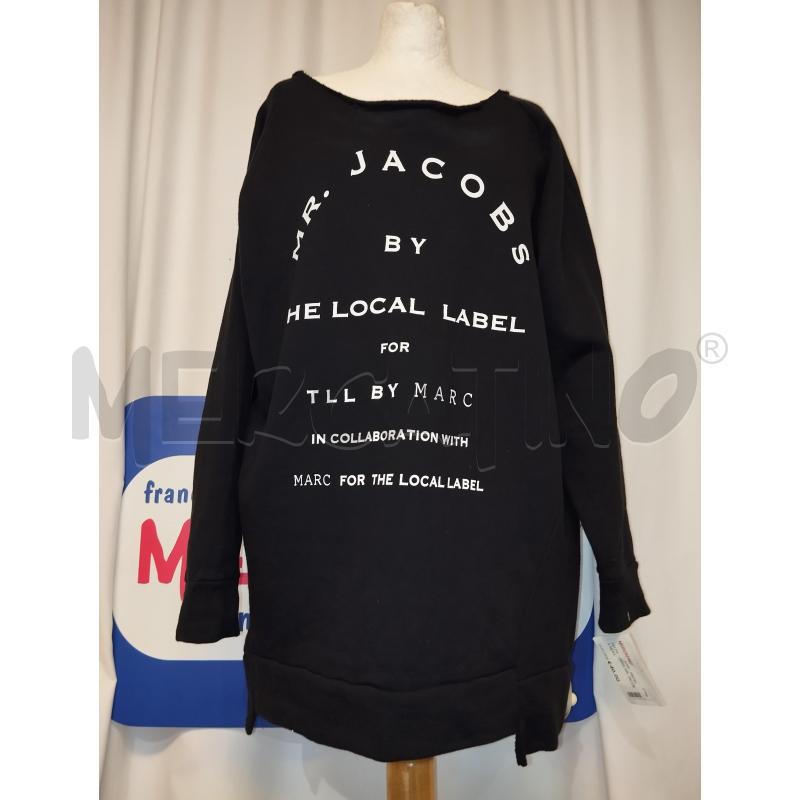 FELPA DONNA MR. JACOBS NERA  | Mercatino dell'Usato Catania stazione centrale 1