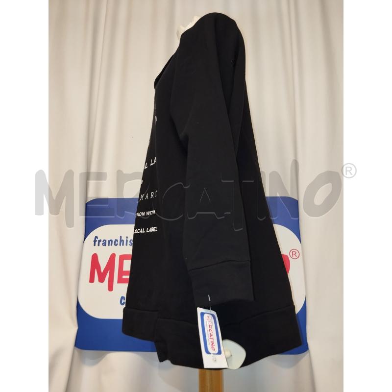 FELPA DONNA MR. JACOBS NERA  | Mercatino dell'Usato Catania stazione centrale 2