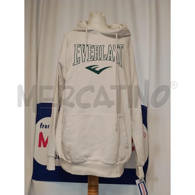 FELPA UOMO EVERLAST BIANCA | Mercatino dell'Usato Catania stazione centrale 1