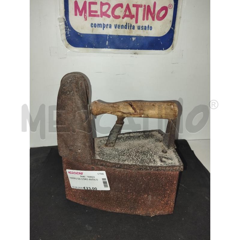 FERRO DA STIRO ANTICO | Mercatino dell'Usato Catania stazione centrale 1