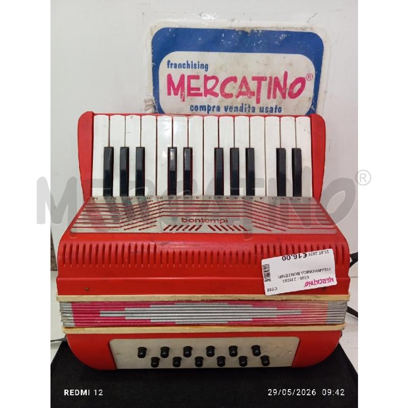 FISARMONICA BONTEMPI | Mercatino dell'Usato Catania stazione centrale 1