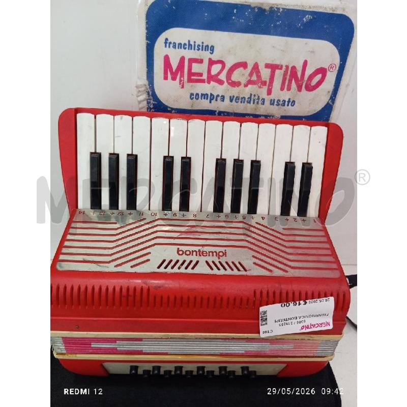 FISARMONICA BONTEMPI | Mercatino dell'Usato Catania stazione centrale 2