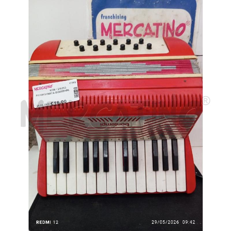 FISARMONICA BONTEMPI | Mercatino dell'Usato Catania stazione centrale 3