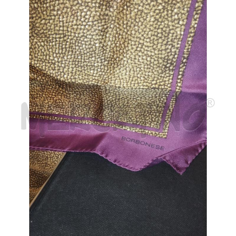 FOULARD BORBONESE BORDO VIOLA | Mercatino dell'Usato Catania stazione centrale 2