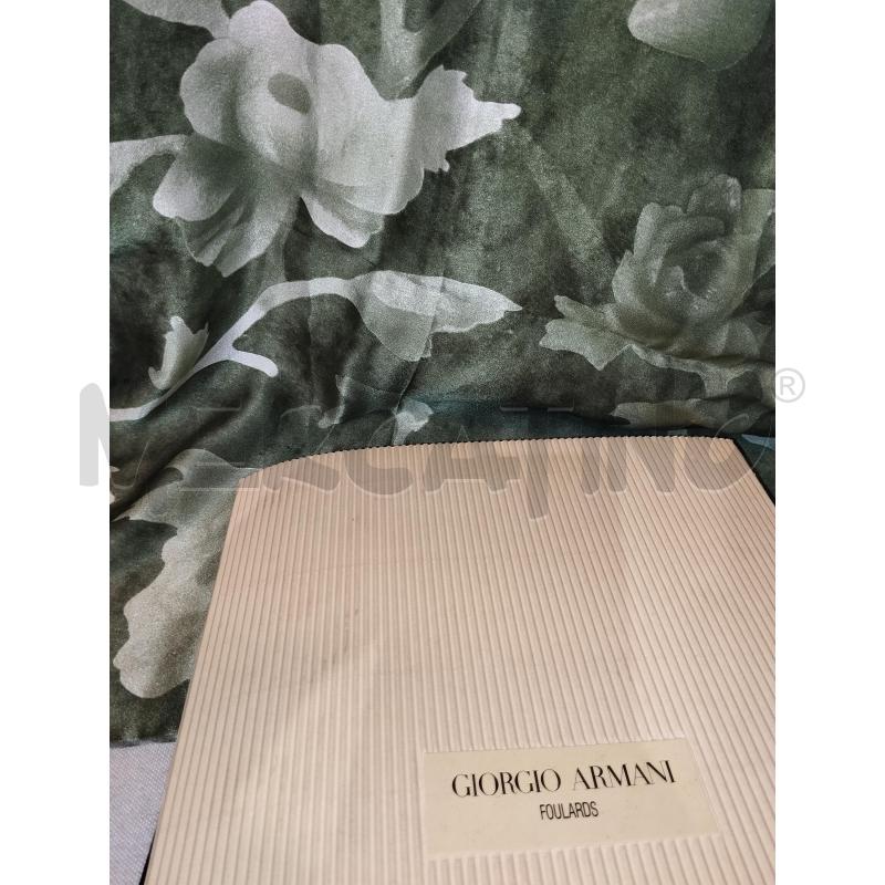 FOULARD GIORGIO ARMANI SETA | Mercatino dell'Usato Catania stazione centrale 3