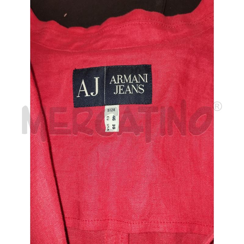 GIACCA DONNA ARMANI JEANS FUCSIA  | Mercatino dell'Usato Catania stazione centrale 4