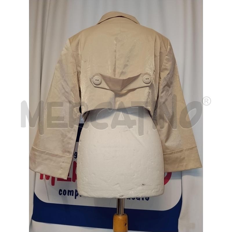 GIACCA DONNA BEIGE COCONUDA  | Mercatino dell'Usato Catania stazione centrale 3