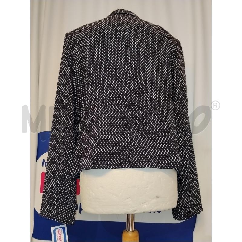 GIACCA DONNA GIORGIO KANTEN  BLU A FANTASIA BEIGE  | Mercatino dell'Usato Catania stazione centrale 3