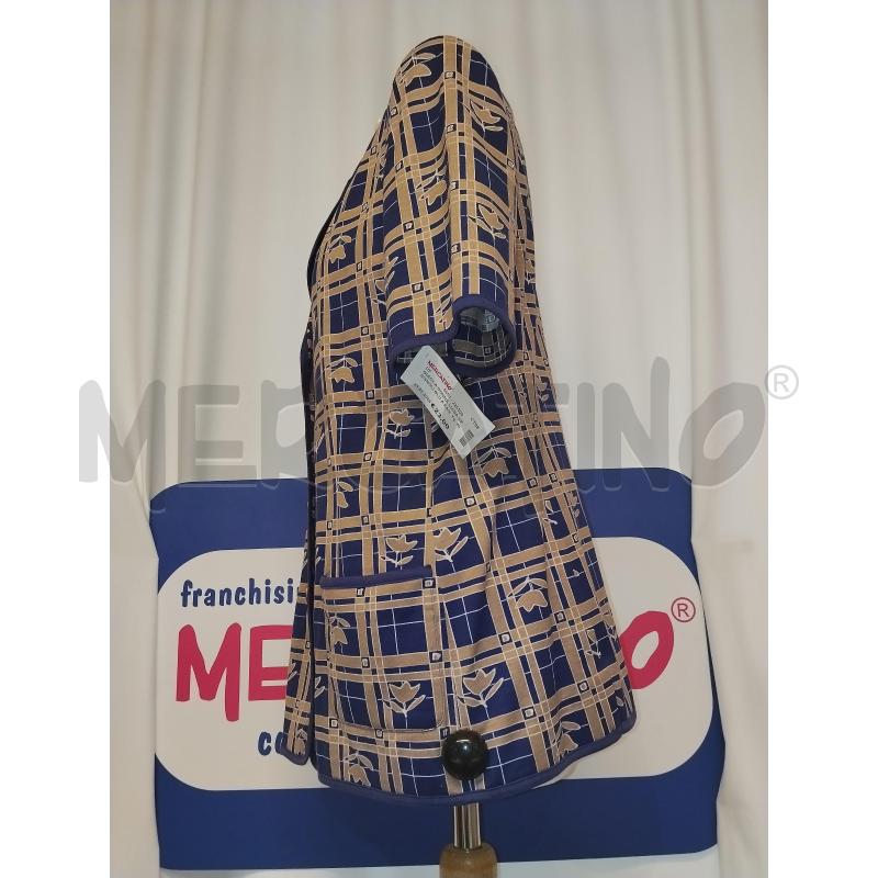 GIACCA DONNA LUISA SPAGNOLI BLU A FANTASIA | Mercatino dell'Usato Catania stazione centrale 2