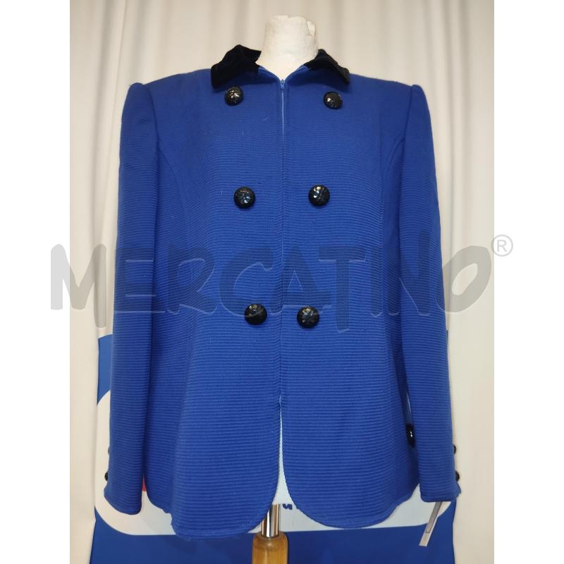 GIACCA DONNA VALENTINO BLU ELETTRICO | Mercatino dell'Usato Catania stazione centrale 1