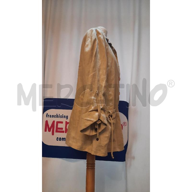 GIACCA UOMO LYBIDO BEIGE IN LINO  | Mercatino dell'Usato Catania stazione centrale 2
