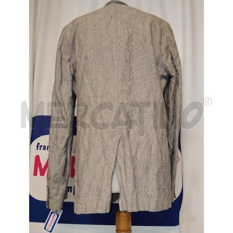 GIACCA UOMO  DESIGUAL GRIGIO CHIARO | Mercatino dell'Usato Catania stazione centrale 3